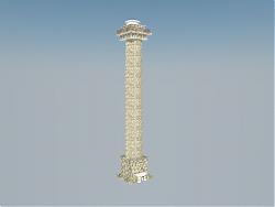 罗马柱柱子SU模型