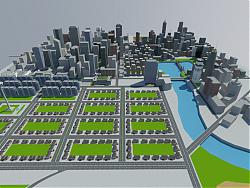 城市规划SU模型