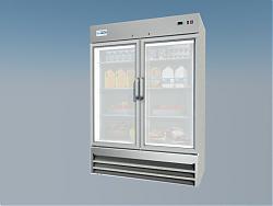 厨房冰箱SU模型