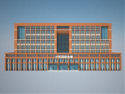 中医院综合楼建筑SU模型