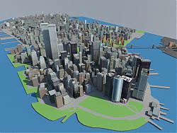 城市规划建筑SU模型