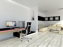客厅-沙发-茶几-电视柜-电脑桌办公桌-工艺品su模型