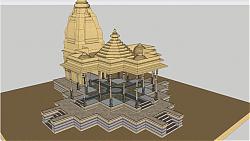 泰国寺庙建筑SU模型
