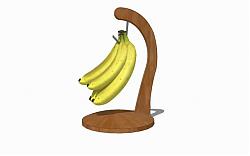 香蕉装饰品sketchup模型库