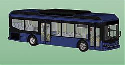 公交车巴士车汽车SU模型