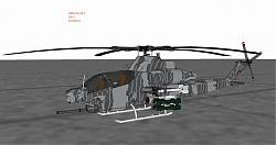 武装直升机武器SU模型
