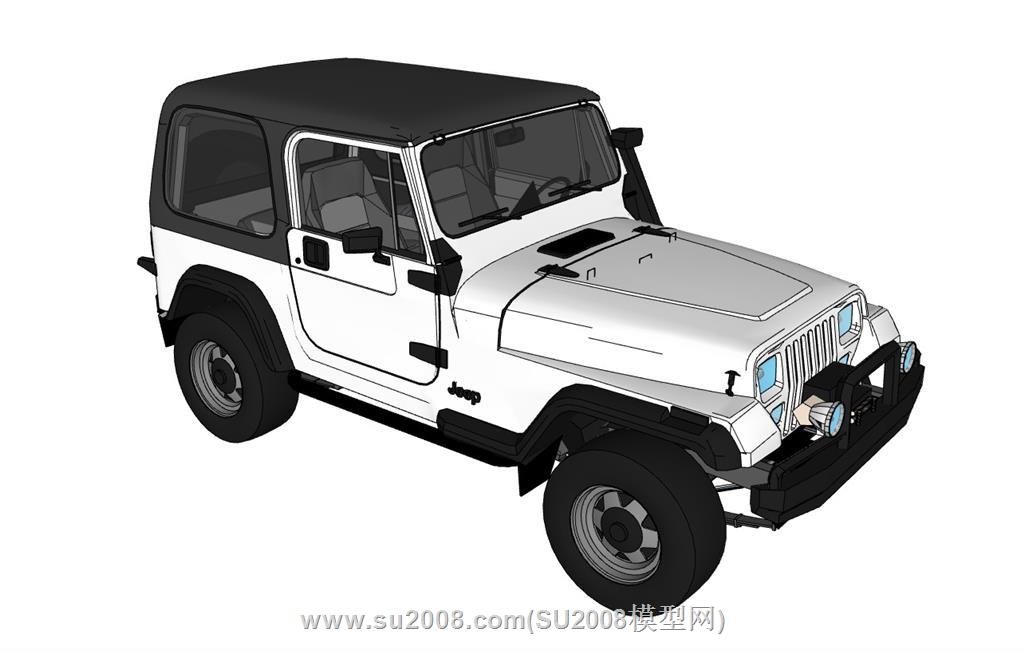 JEEP吉普車su模型 1