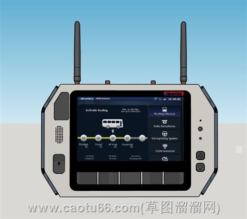 车载终端示波器su模型