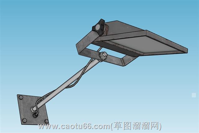 户外灯su模型