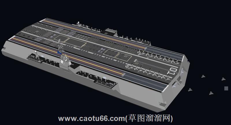 南天门空天航母六代机su模型