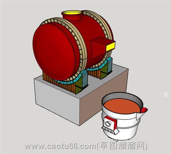 搅拌器混合器su模型