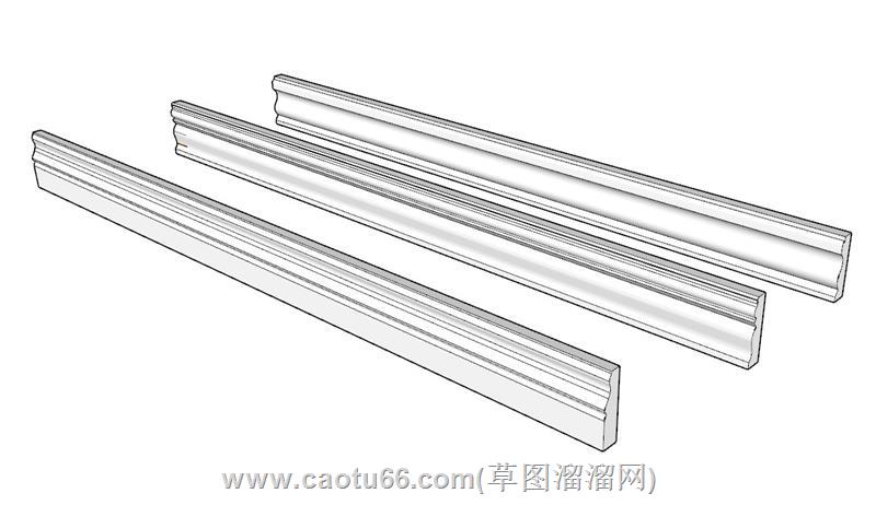 踢脚线踢脚板模型