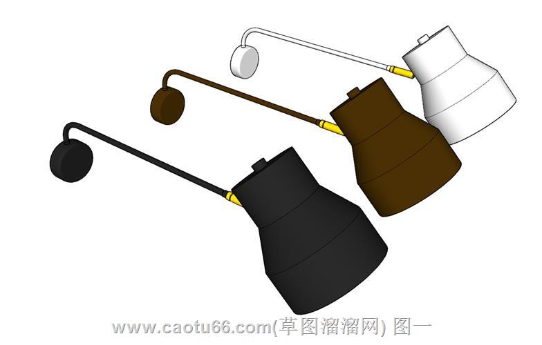 跨境壁灯模型