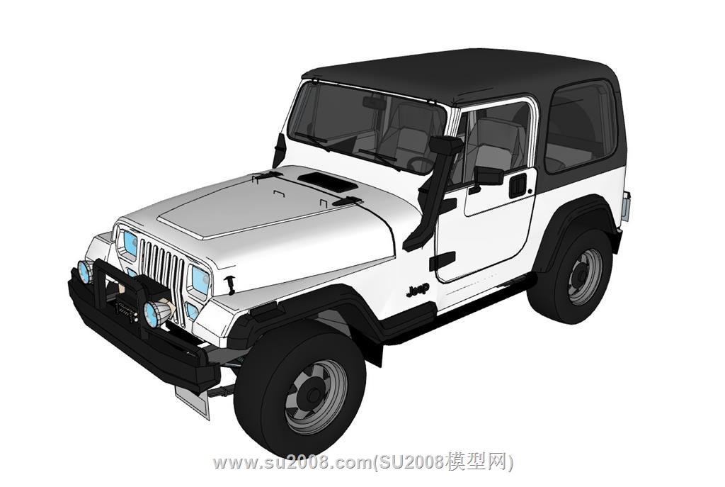 JEEP吉普車su模型 2