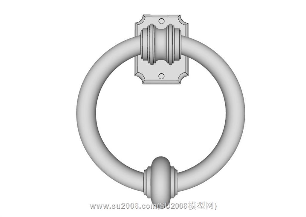 金属门环的su模型 2