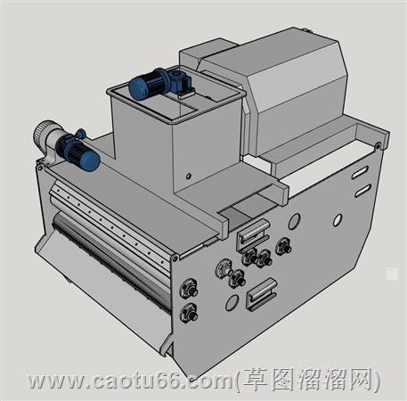 压滤机机械su模型 2