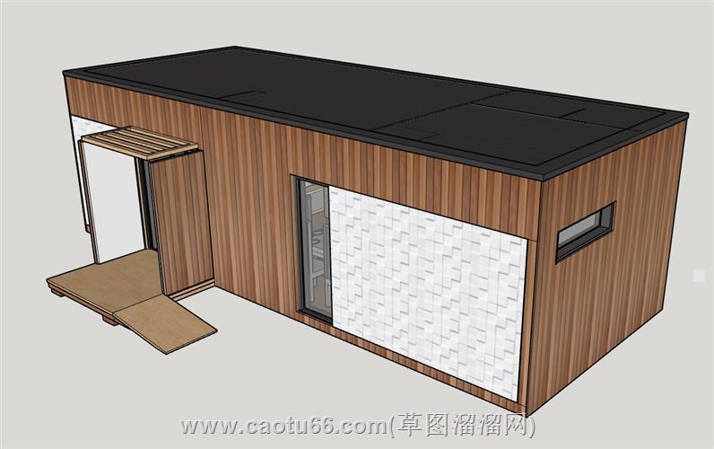 集装箱住宅su模型 2