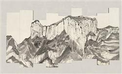 中式  山画  装饰画