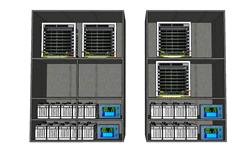 服务器电源柜su模型