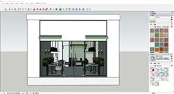 蛋糕店奶茶店su下载