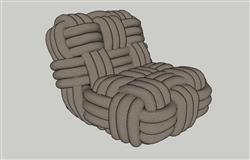 毛线造型沙发SU模型