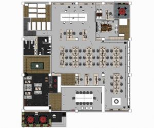 分享 网友 精品 大型 办公 室空 间- 作者 ：小 心心