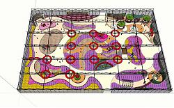 儿童游乐场SU模型 免费sketchup模型下载
