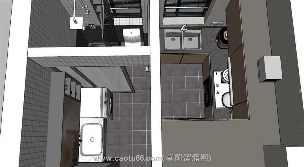 户型家装SU模型 5