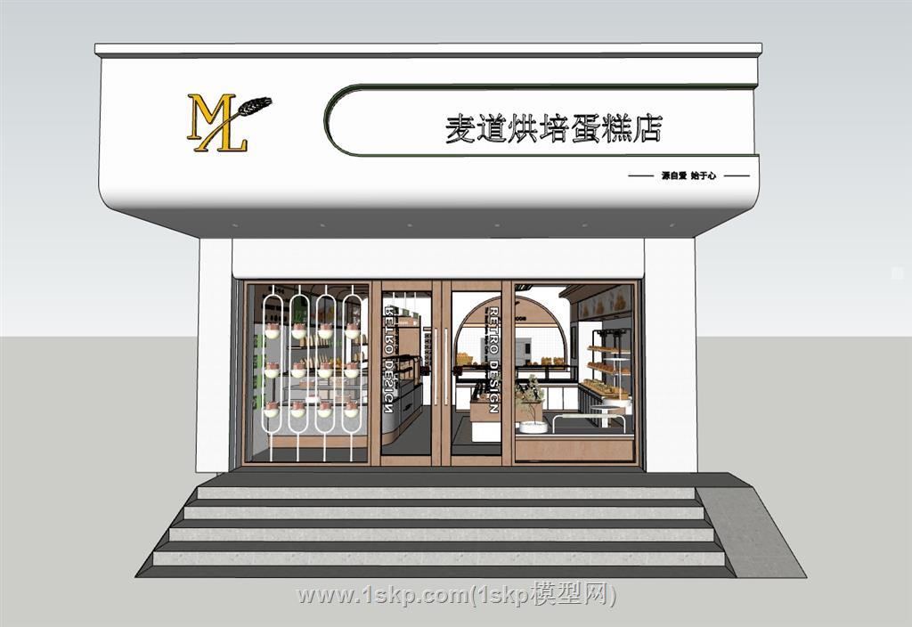 烘培甜品面包店 1