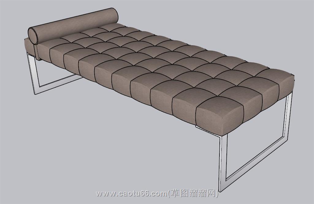 换鞋凳沙发凳SU模型