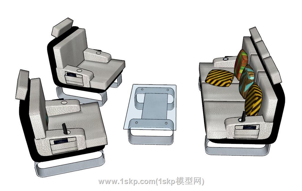 科幻沙发SU模型 1