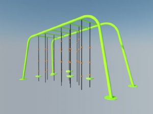 攀爬运动器材SU模型