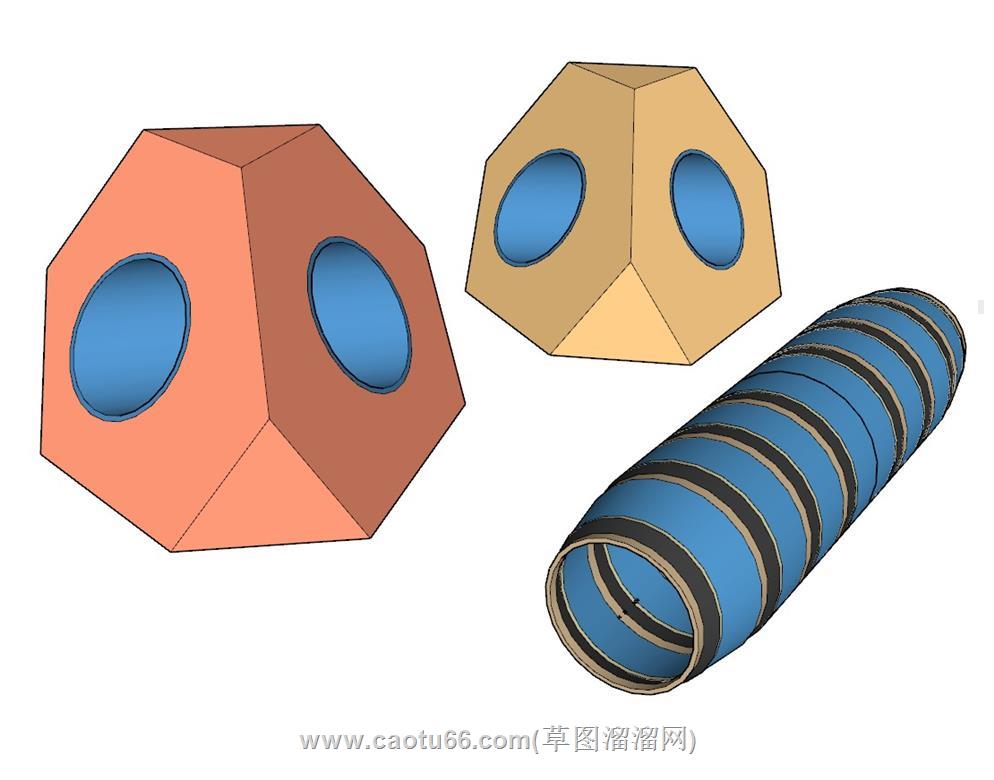 儿童游乐SU模型 3