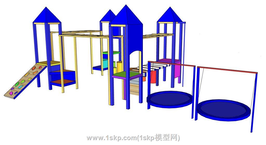 儿童游乐SU模型 1