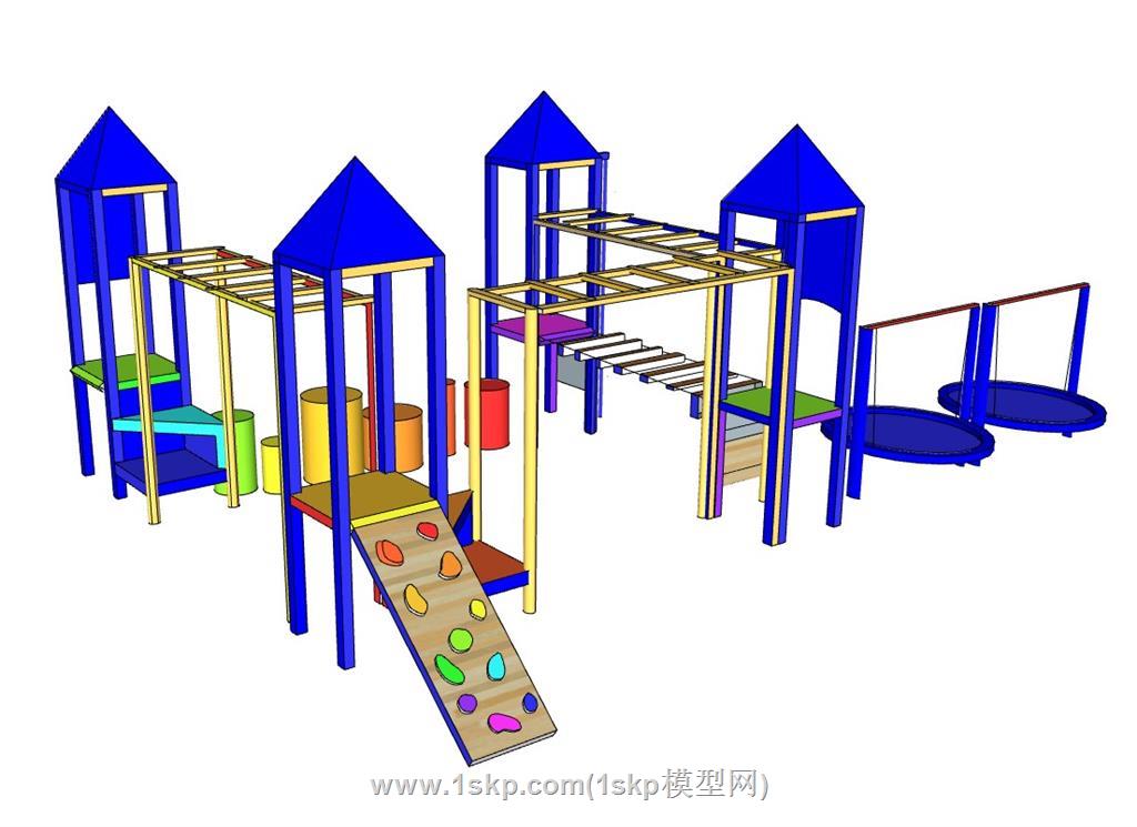 儿童游乐SU模型 2