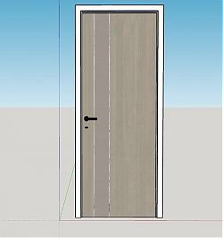 门套门卧室门SU模型 免费sketchup模型下载