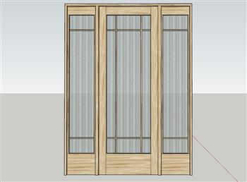门窗SU模型 免费sketchup模型下载