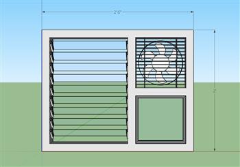排风扇  窗户