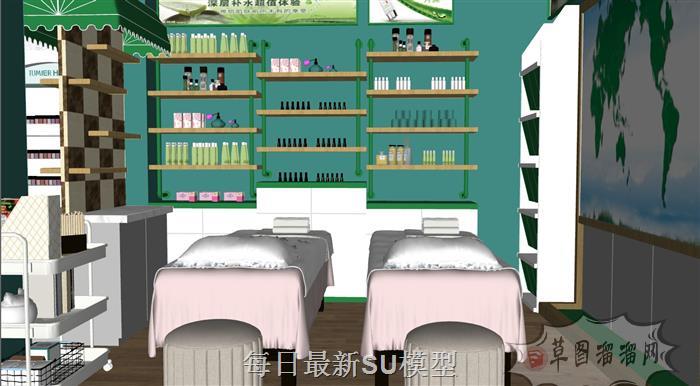 美容店按摩SPASU模型 4