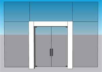 玻璃门 推拉门