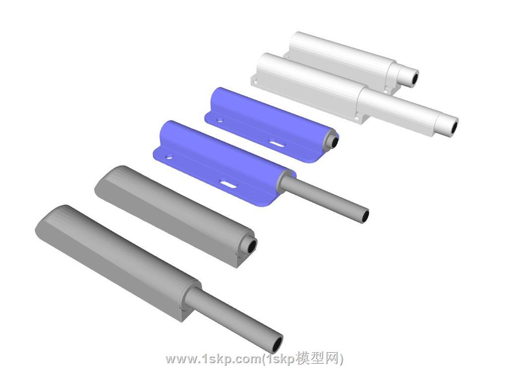 门吸反弹器SU模型 2