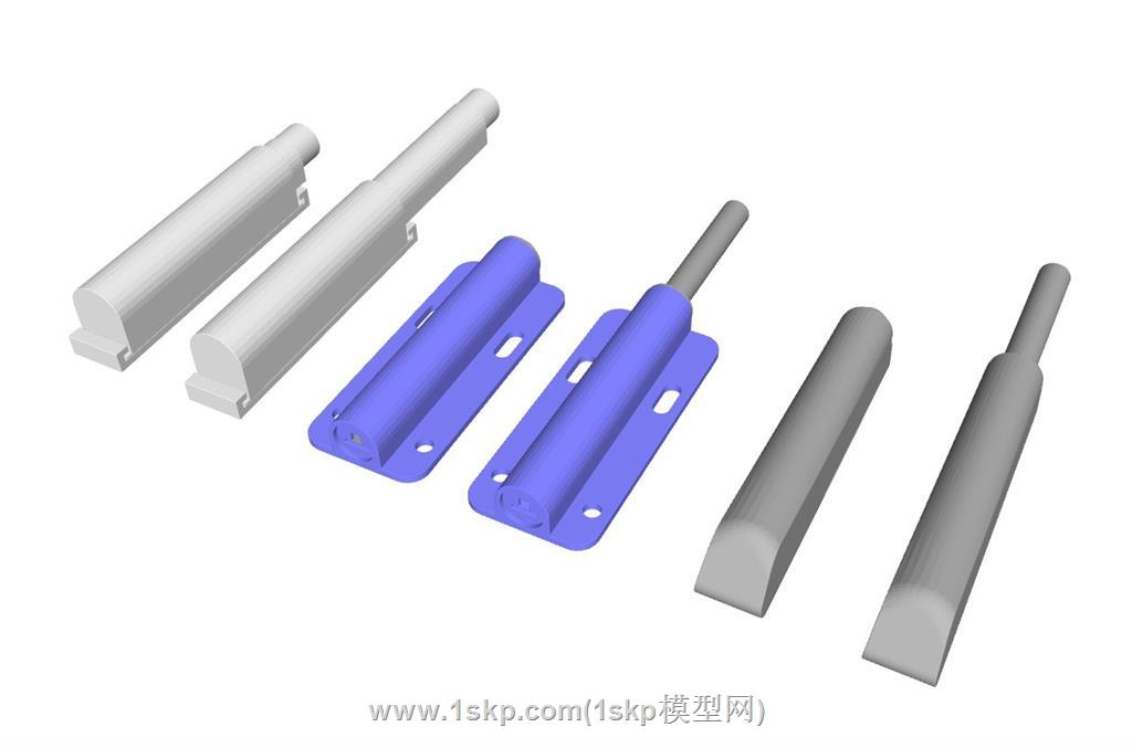 门吸反弹器SU模型 3