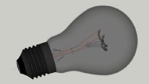 老旧的螺旋电SU模型 免费sketchup模型下载