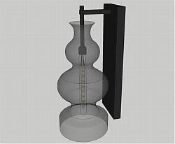 装饰壁灯灯具SU模型