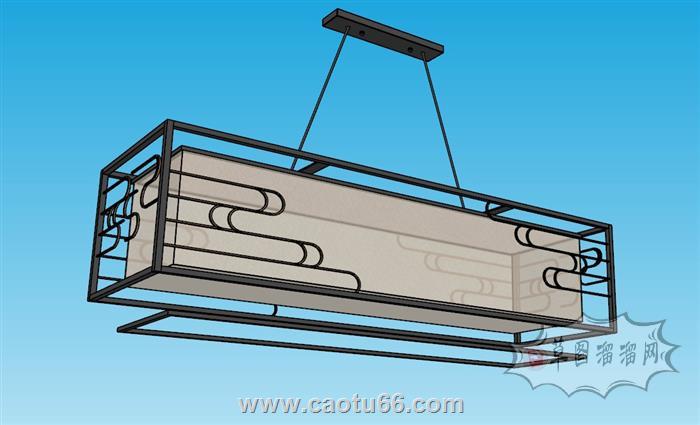 吊灯SU模型