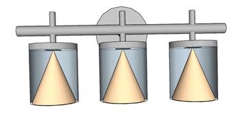 壁灯灯具SU模型 免费sketchup模型下载