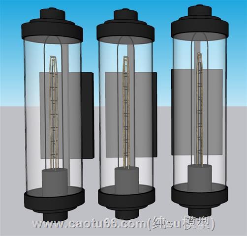 壁灯灯具SU模型 1