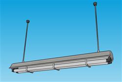 灯管日光灯SU模型