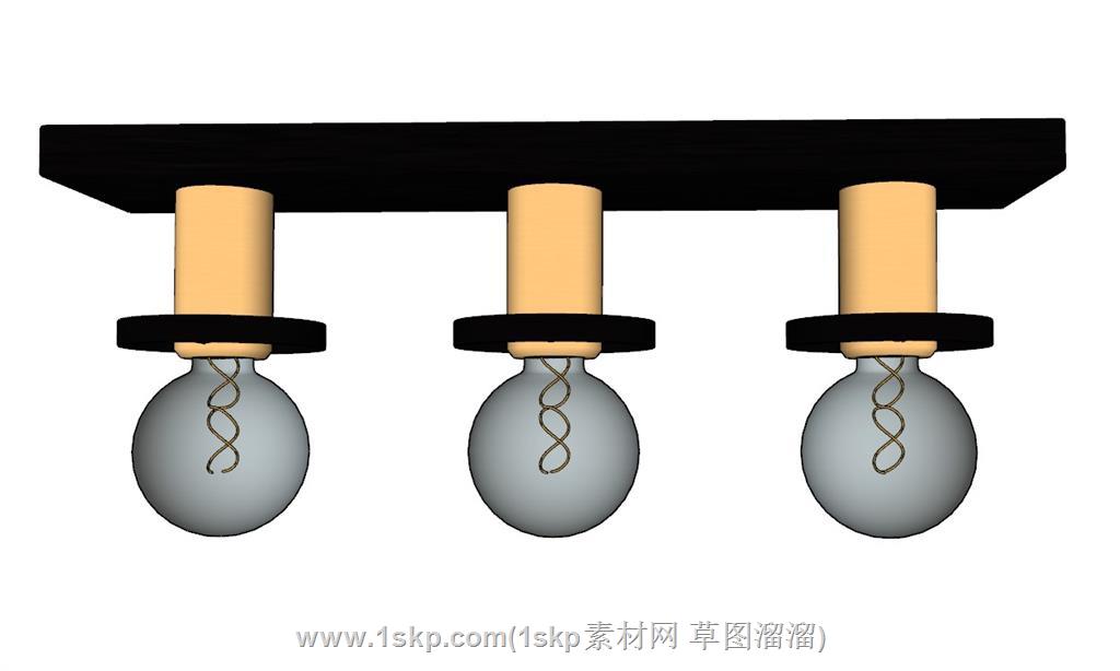 吊灯SU模型 1