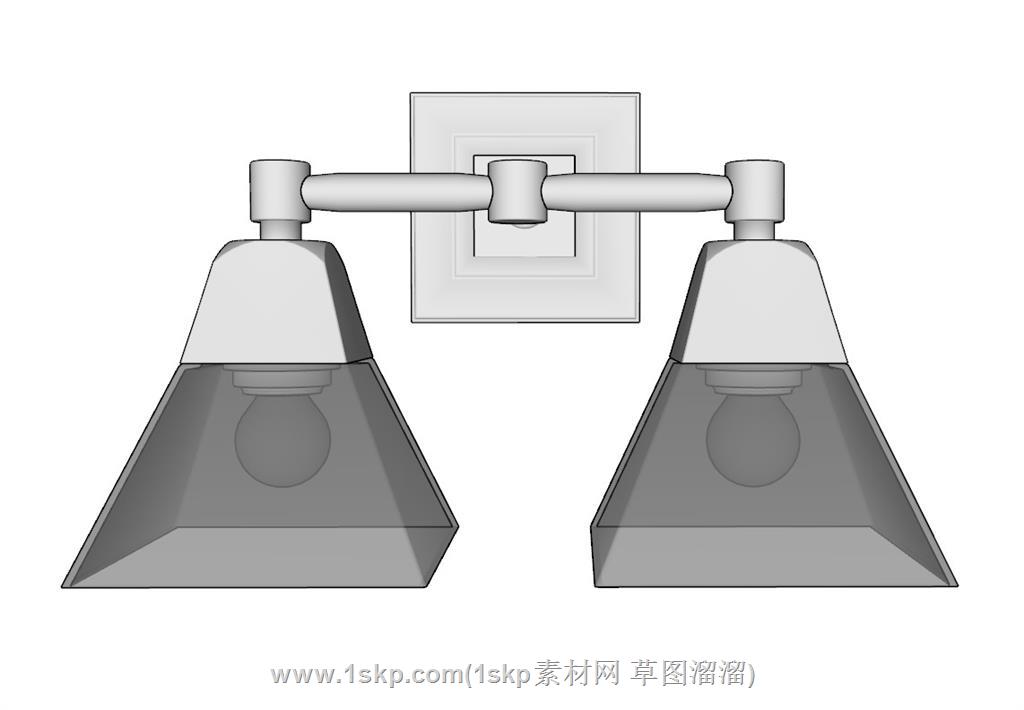 壁灯SU模型 1